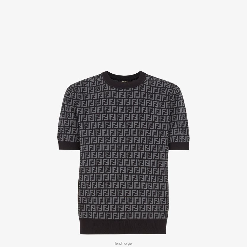 Fendi menn genser i stoff NXB4XN1951 svart klær