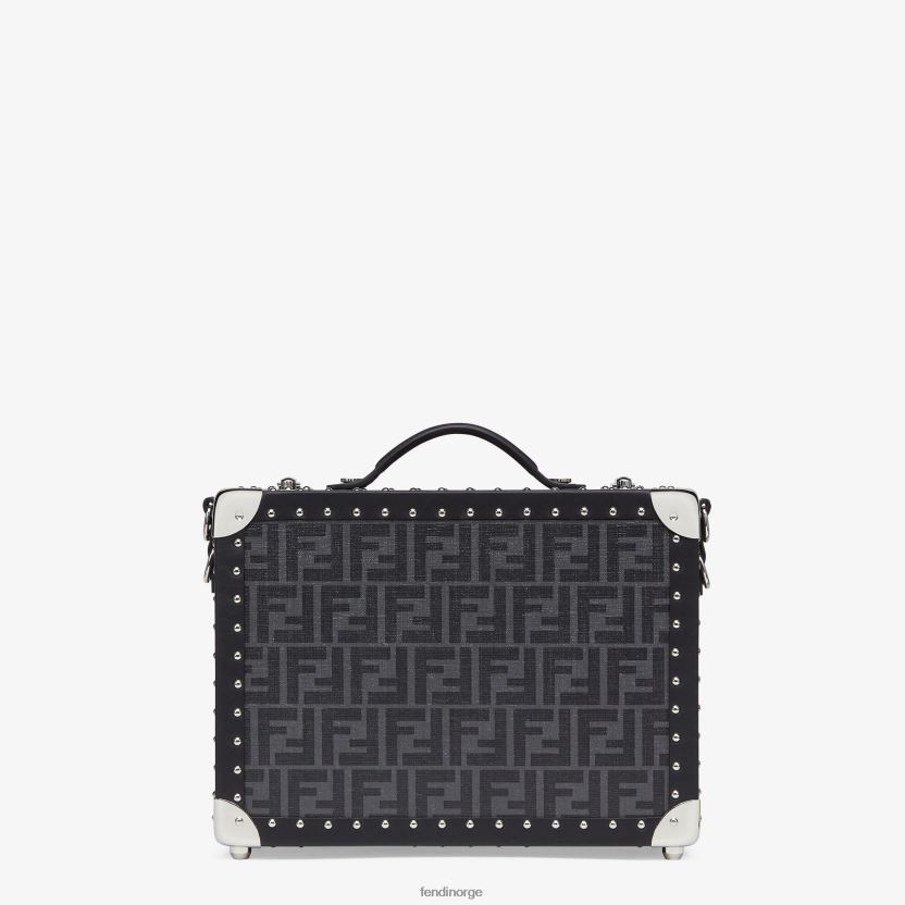 Fendi menn stoff koffert NXB4XN1890 svart tilbehør