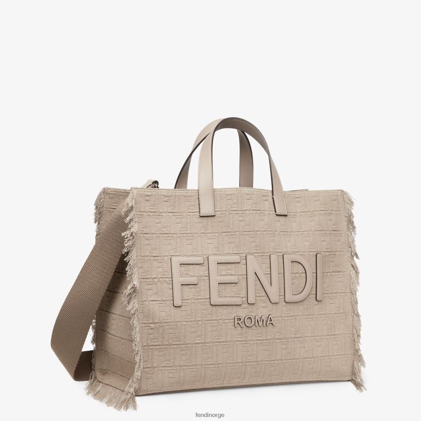 Fendi menn ff stoffpose med frynser NXB4XN1847 beige tilbehør