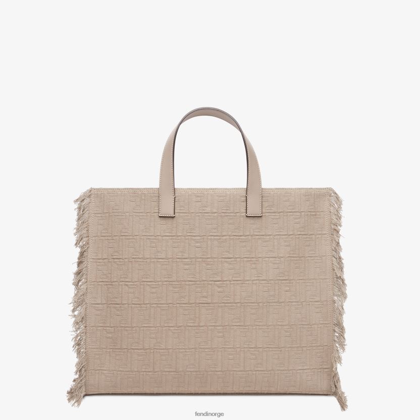 Fendi menn ff stoffpose med frynser NXB4XN1847 beige tilbehør