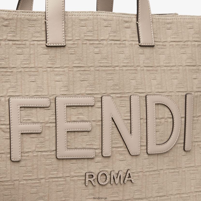 Fendi menn ff stoffpose med frynser NXB4XN1847 beige tilbehør