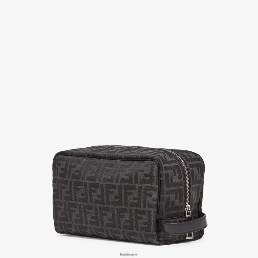 Fendi menn ff toalettveske i stoff NXB4XN2331 svart tilbehør