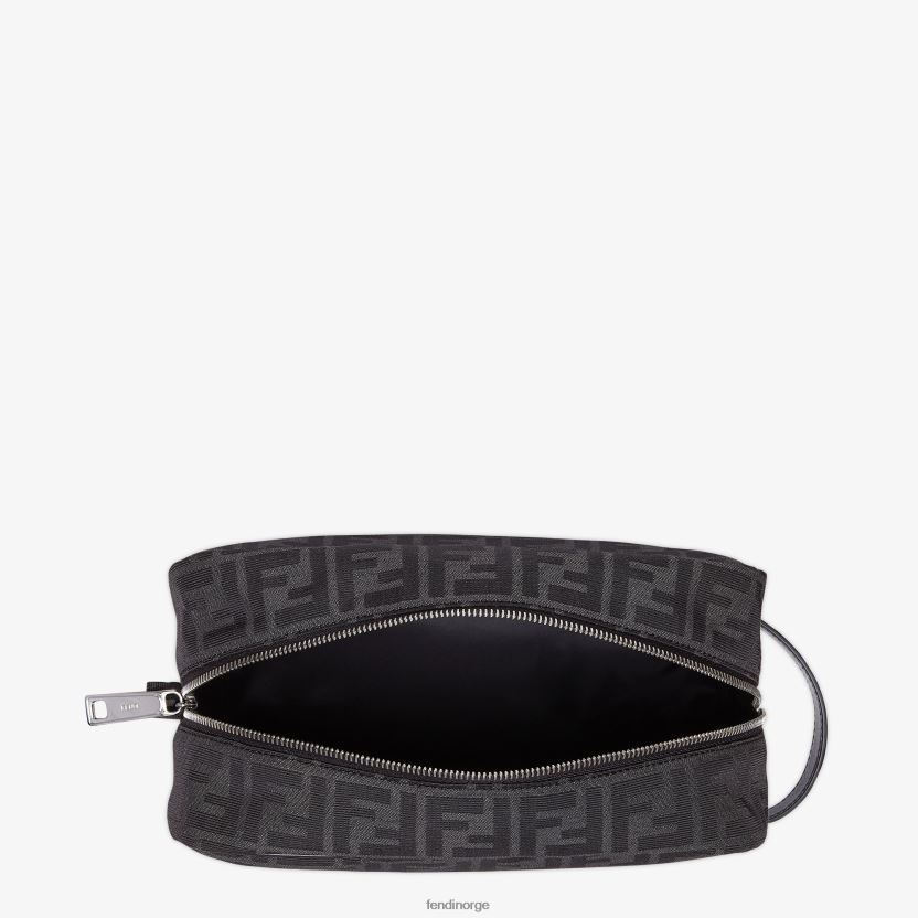 Fendi menn ff toalettveske i stoff NXB4XN2331 svart tilbehør