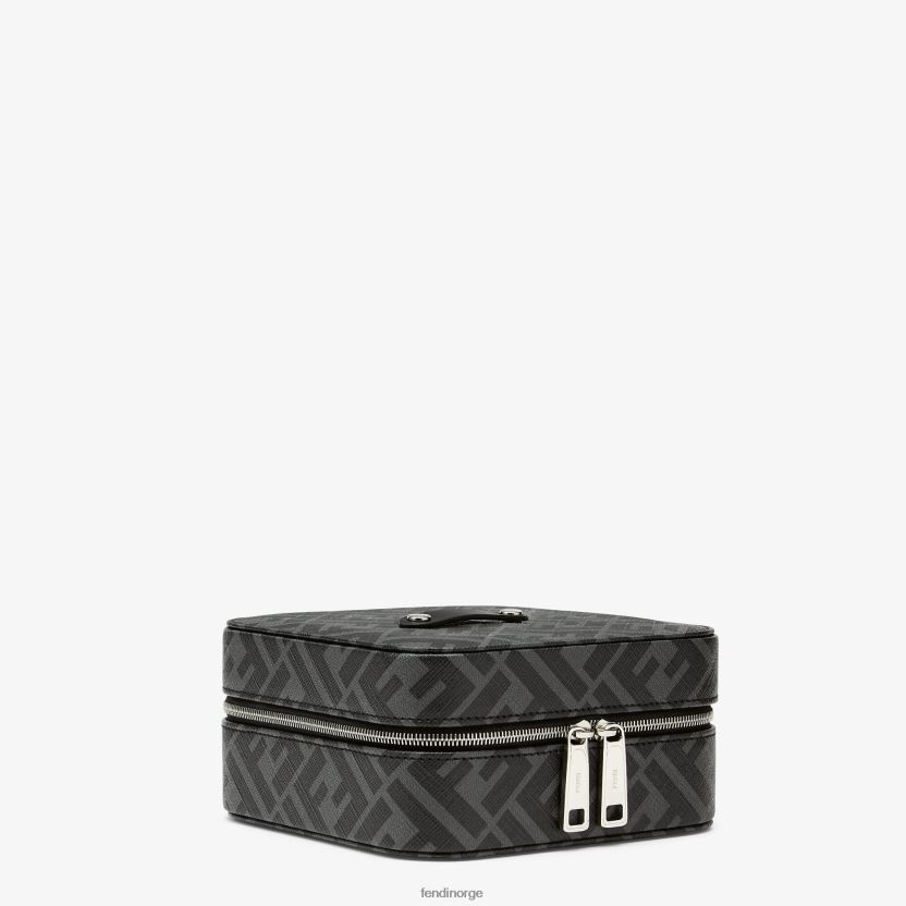 Fendi menn motesmykkeskrin i pu NXB4XN2514 grå tilbehør