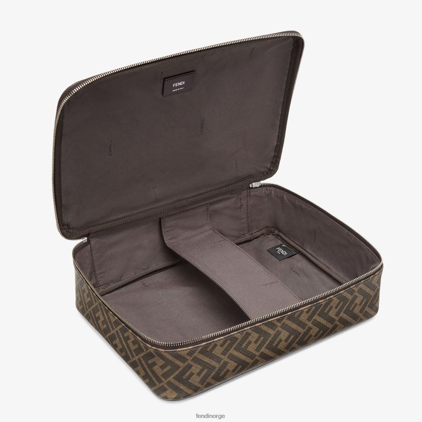 Fendi menn reiseveske i stoff NXB4XN2486 svart tilbehør
