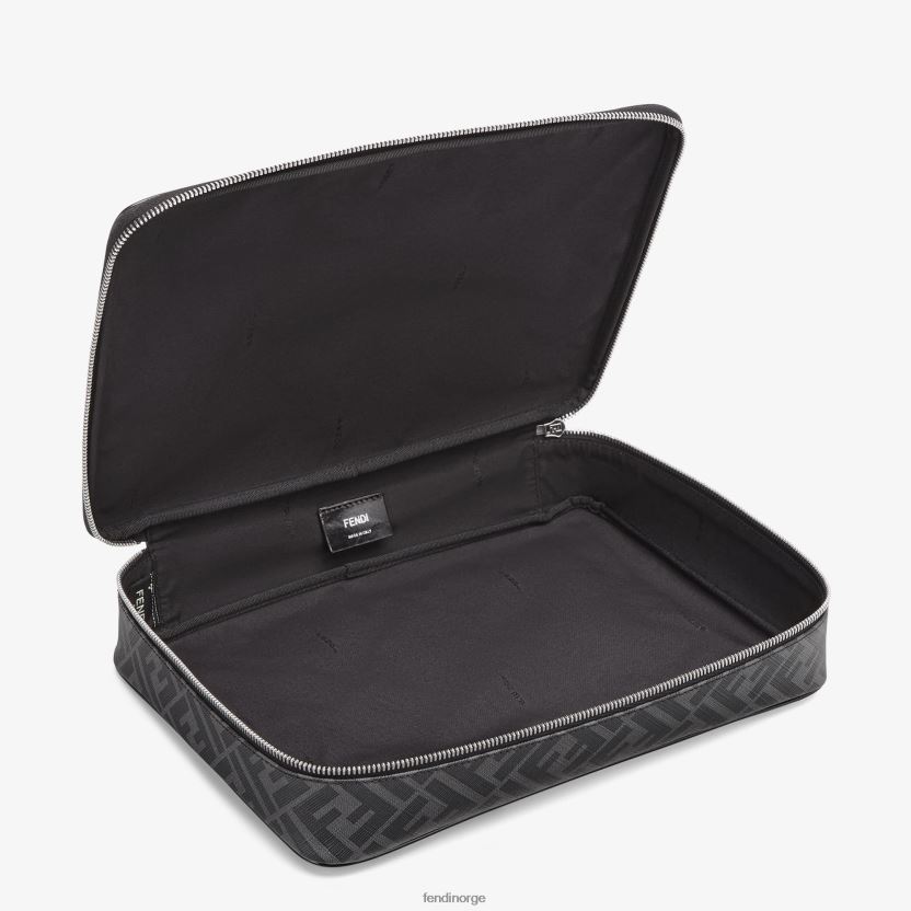 Fendi menn skjortebærer i stoff NXB4XN2517 grå tilbehør