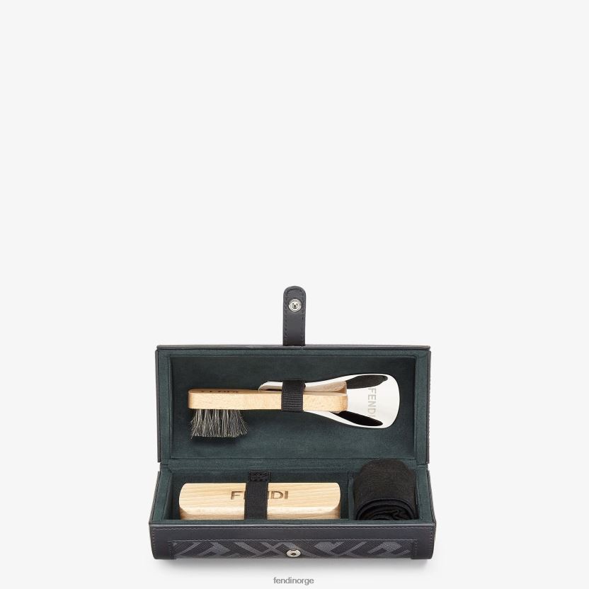 Fendi menn skopleiesett i stoff NXB4XN2494 svart tilbehør