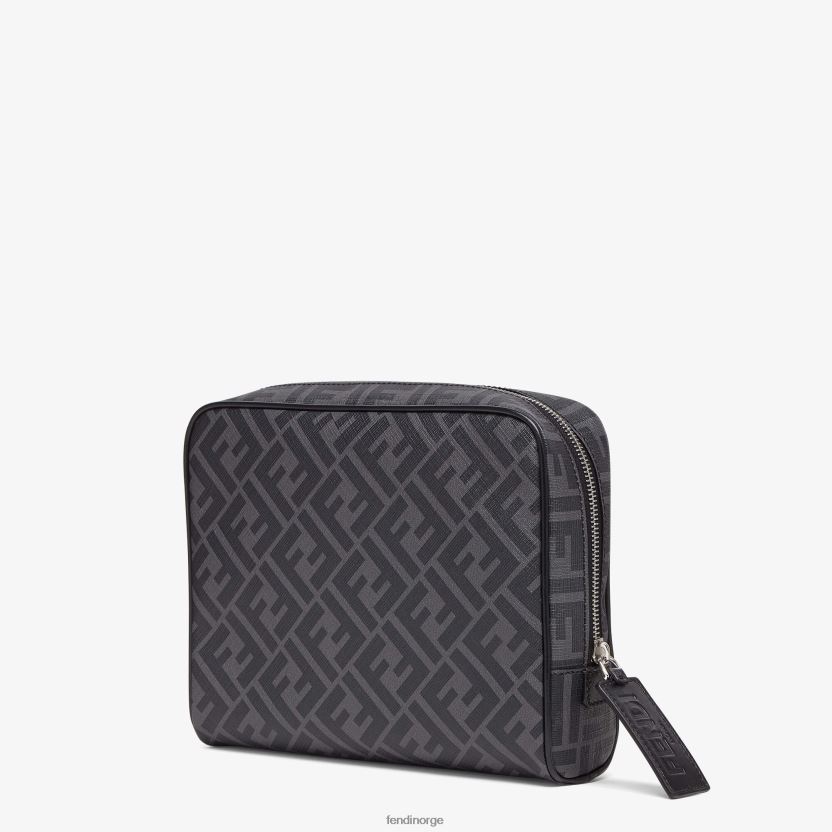 Fendi menn toalettsaker i stoff NXB4XN2332 grå tilbehør