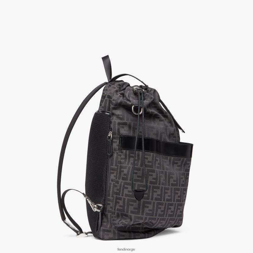 Fendi menn ff ryggsekk i jacquardstoff NXB4XN1836 flerfarget tilbehør