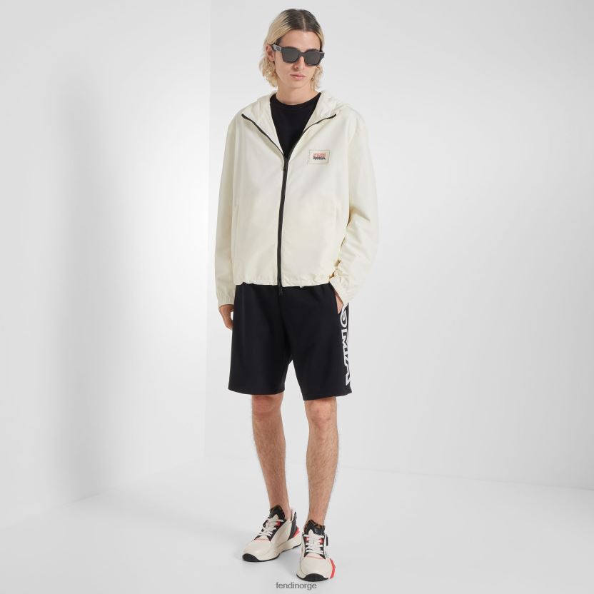 Fendi menn Lunar new year capsule skinn lave topper NXB4XN2306 hvit sko