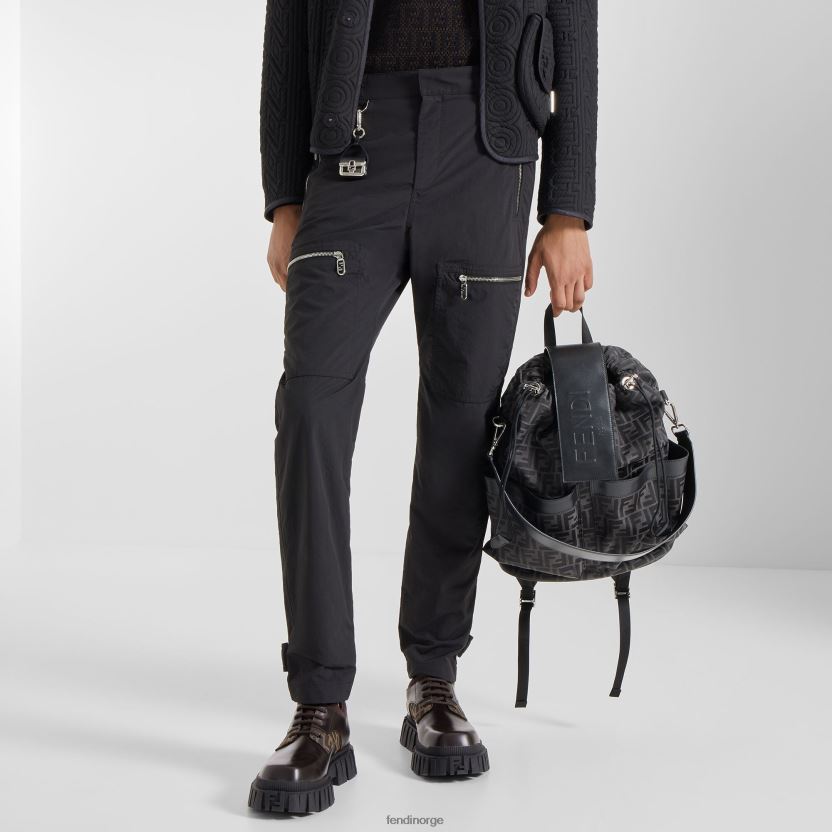 Fendi menn snøre i lær NXB4XN2310 brun sko