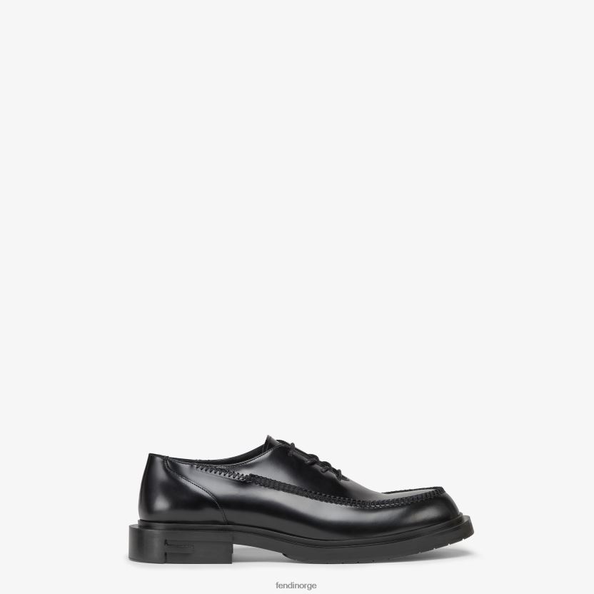 Fendi menn snørebånd i lær NXB4XN2242 svart sko