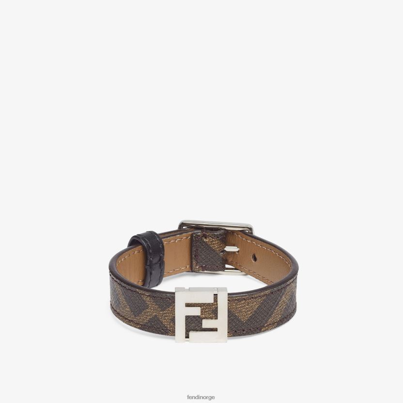 Fendi menn ff armbånd NXB4XN2698 brun smykker