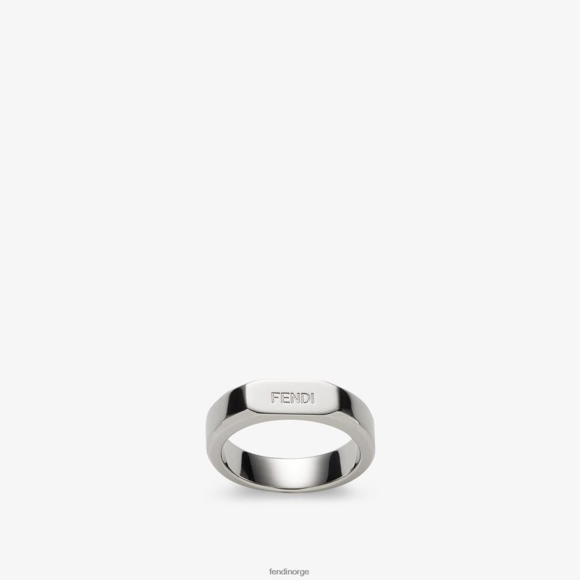 Fendi menn ringe NXB4XN2687 sølv smykker