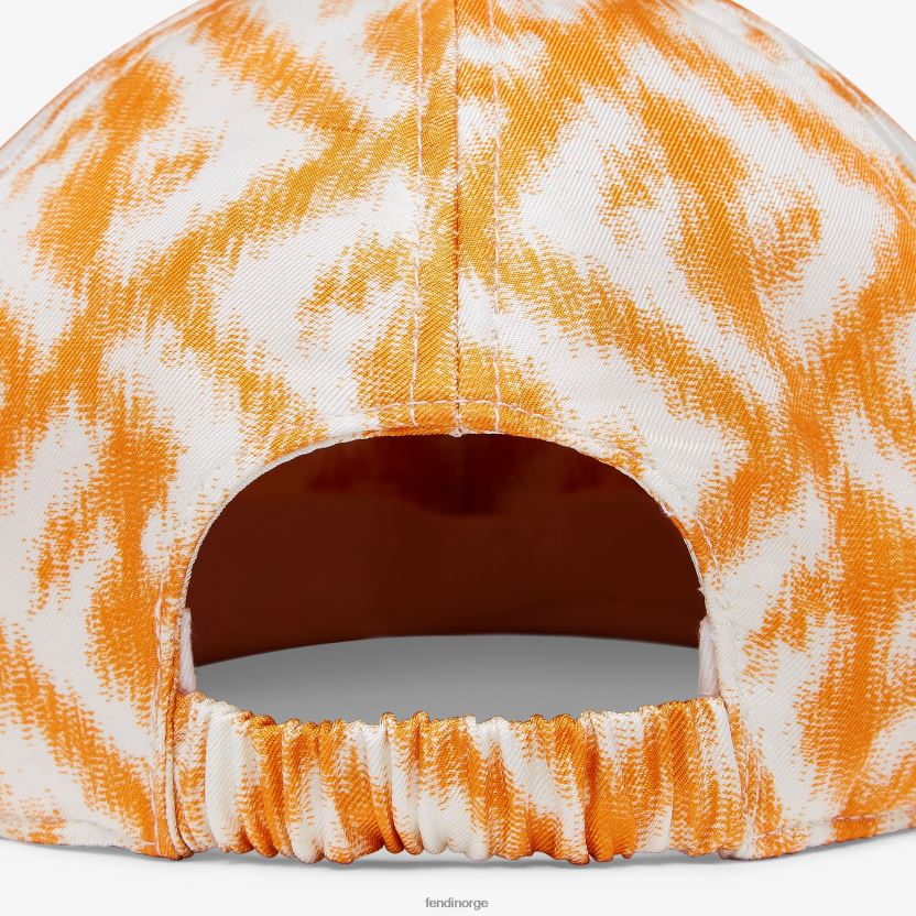 Fendi menn baseballcaps i silke NXB4XN2411 flerfarget tilbehør
