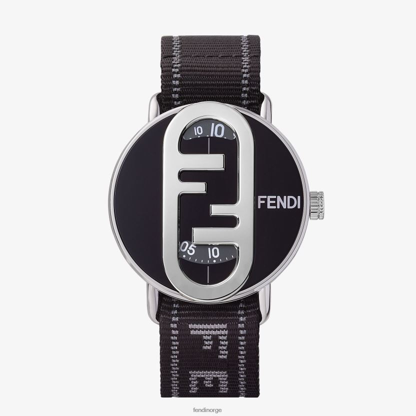 Fendi menn 42 mm - rund klokke med o'lock-logo NXB4XN2346 flerfarget tilbehør