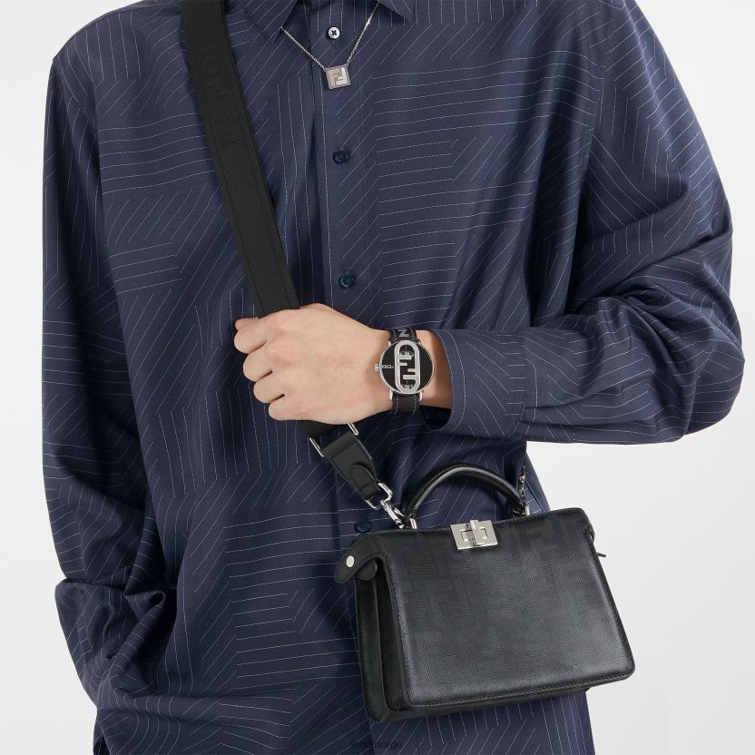 Fendi menn 42 mm - rund klokke med o\'lock-logo NXB4XN2346 flerfarget tilbehør