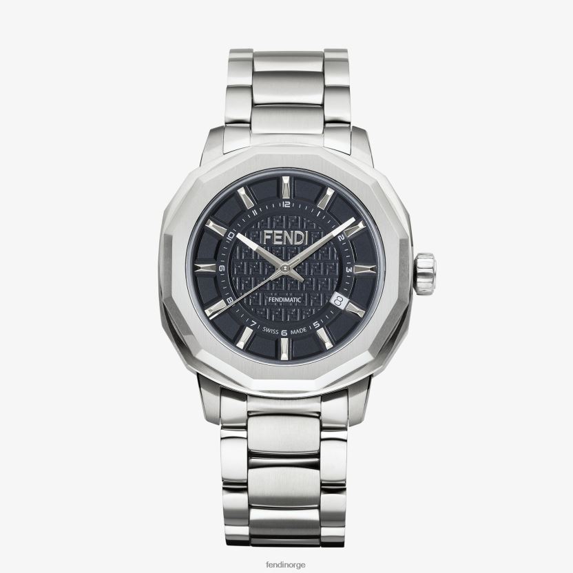 Fendi menn 42mm - geometrisk automatisk klokke NXB4XN2396 mote tilbehør