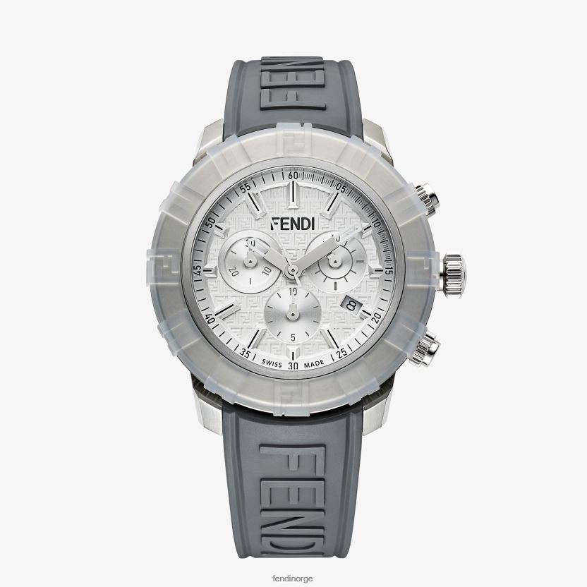 Fendi menn 45mm - kronografklokke NXB4XN2394 mote tilbehør