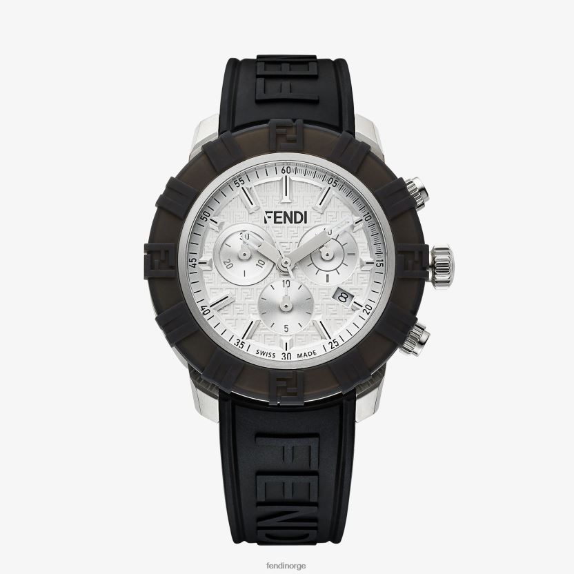 Fendi menn 45mm - kronografklokke NXB4XN2395 mote tilbehør
