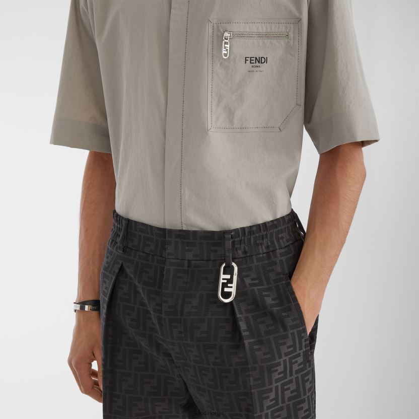 Fendi menn metall sjarm NXB4XN2374 sølv tilbehør