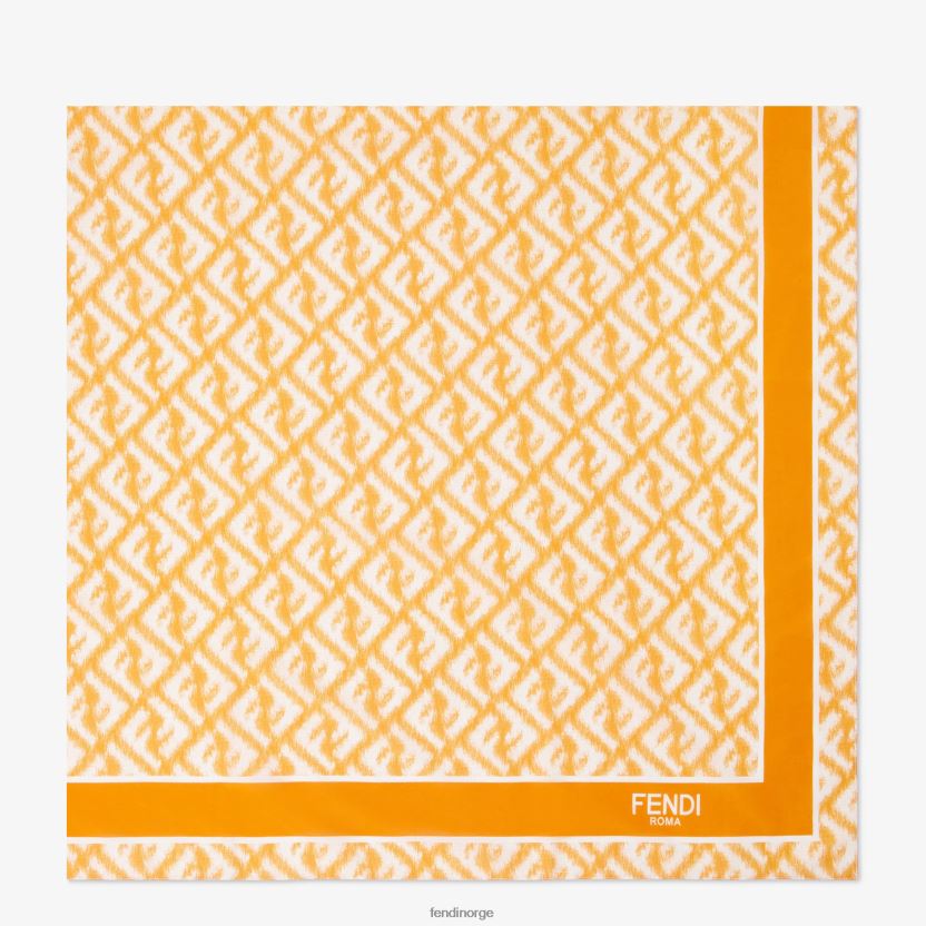 Fendi menn silke og bomull pareo NXB4XN2076 flerfarget tilbehør