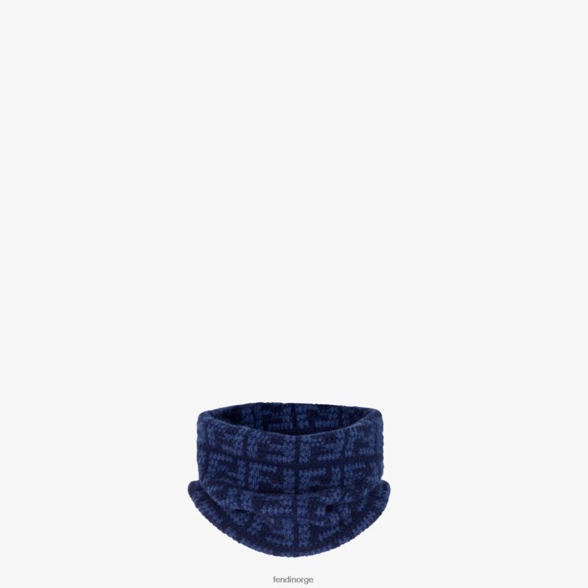 Fendi menn kashmir krage NXB4XN2463 blå tilbehør