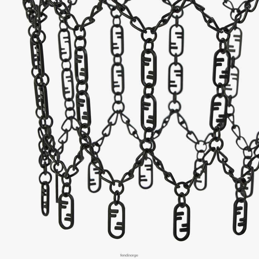 Fendi menn basketballkurv i metall NXB4XN2385 mote tilbehør