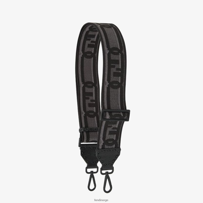 Fendi menn bånd skulderstropp NXB4XN2391 grå tilbehør